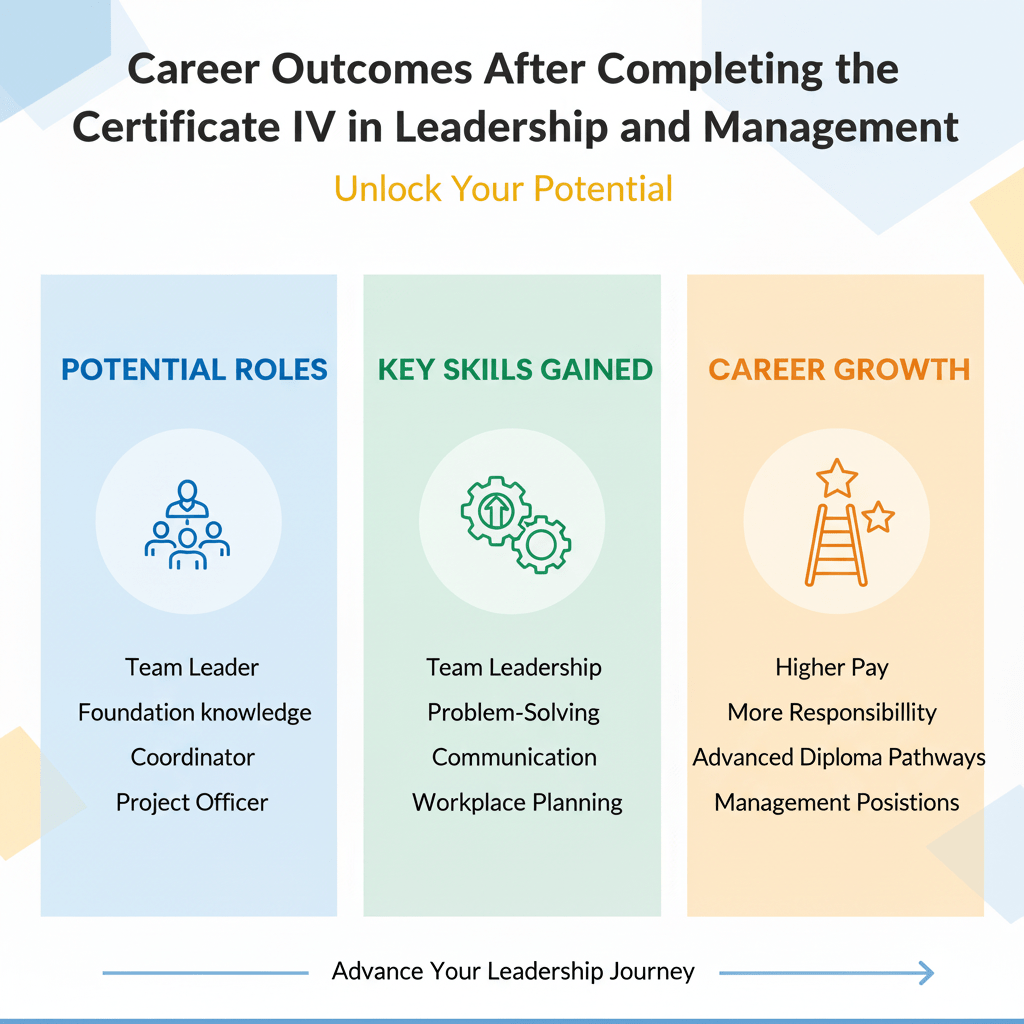 Read more about the article Career Outcomes After Completing the Certificate IV in Leadership and Management