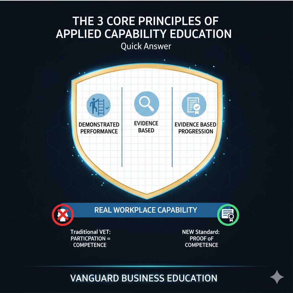Read more about the article The 3 Core Principles of Applied Capability Education