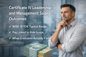 Read more about the article Certificate IV Salary Outcomes: What Graduates Actually Earn in Australia
