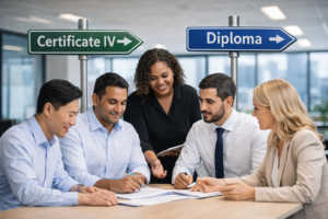 Read more about the article certificate-iv-vs-diploma-leadership-australia